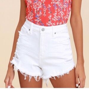 Eunina Lulu high rise cut off shortie xs